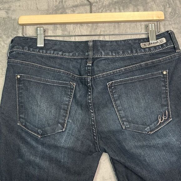 Express Dark Wash Skinny Stella Regular Fit Size 6 - Picture 6 of 9
